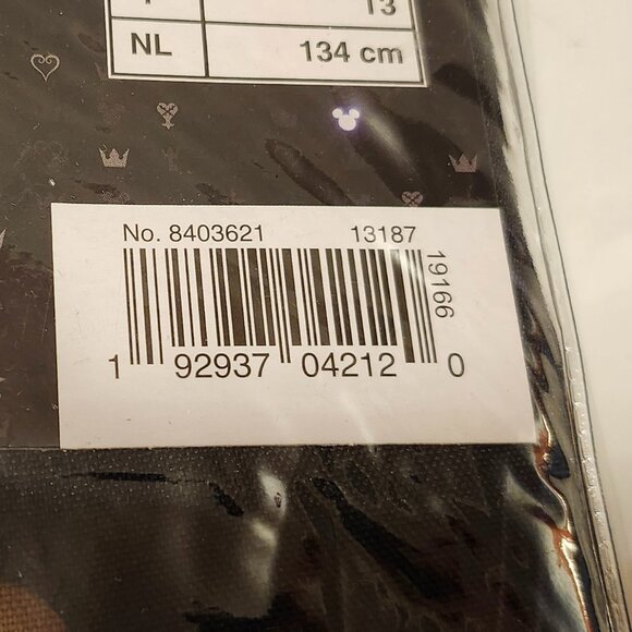 Disney's Kingdom Hearts III SORA Costume Kids Size Medium 8-10 BNIP - Picture 4 of 4